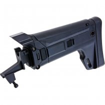 Bow Master Marui AKM GBBR GMF ACR Adjustable Folding Stock - Black