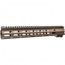 GunsModify Marui MWS GBBR / AEG MK16 13.5 Inch Rail - Tan