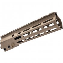 GunsModify Marui MWS GBBR / AEG MK16 9.3 Inch Rail - Tan