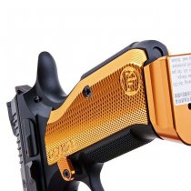 KJ Works CZ Shadow 2 Co2 Blow Back Pistol - Orange