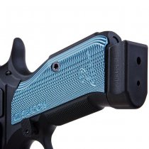 KJ Works CZ Shadow 2 Co2 Blow Back Pistol Silenced - Blue