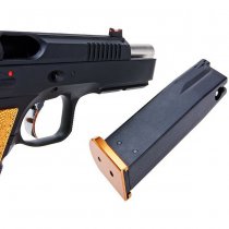 KJ Works CZ Shadow 2 Gas Blow Back Pistol - Orange