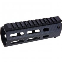 Revanchist Marui M4 MWS Lightweight Carbon Fiber Handguard Length 5.5 Inch