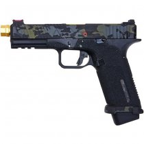 RWA Agency Arms EXA Gas Blow Back Pistol Ronin Gold Mid-Line Barrel Edition