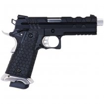 SRC Tartarus MK IV Hi-Capa 4.3 Gas Blow Back Pistol - Black