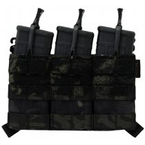 Agilite AG3 Placard Triple Mag Pouch - Multicam Black