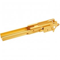 5KU Marui Hi-Capa 4.3 GBB Aluminum Frame Blank Rail Version - Gold