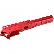 5KU Marui Hi-Capa 4.3 GBB Aluminum Frame Blank Rail Version - Red