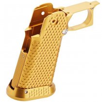 5KU Marui Hi-Capa GBB CNC Aluminum Grip Infinity Style Type 1 - Gold