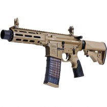 Cyma CGS EMG Daniel Defense DDM4 PDW Gas Blow Back Rifle - Dark Earth