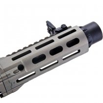 Cyma CGS EMG Daniel Defense DDM4 PDW Gas Blow Back Rifle - Silver