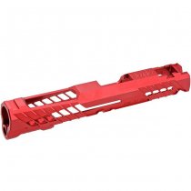 Dr.Black Marui Hi-Capa 5.1 GBB Slide Type 706 Aluminum - Red