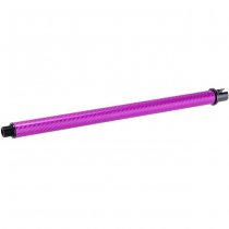 Dr.Black Marui MWS GBBR Outer Barrel Carbon Fiber 12 Inch - Purple