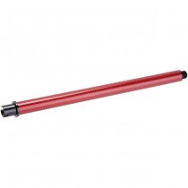 Dr.Black Marui MWS GBBR Outer Barrel Carbon Fiber 12 Inch - Red