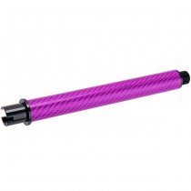 Dr.Black Marui MWS GBBR Outer Barrel Carbon Fiber 7 Inch - Purple