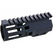 Dytac Marui MWS / GBBR / AEG SLR Rifleworks ION Lite M-LOK Handguard 4.75 Inch - Black