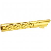 Dr.Black Hi-Capa 5.1 GBB Outer Barrel Type Spiral Storm - Gold