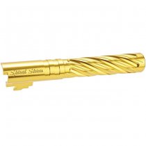 Dr.Black Hi-Capa 5.1 GBB Outer Barrel Type Spiral Storm - Gold
