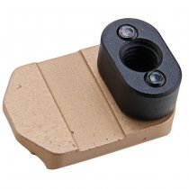 Revanchist VFC M4 GBBR Magazine Release CNC Aluminum Type B - Tan