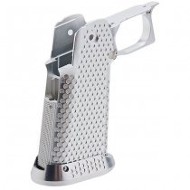 5KU Marui Hi-Capa GBB CNC Aluminum Grip Infinity Style Type 1 - Silver