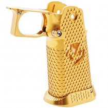 5KU Marui Hi-Capa GBB CNC Aluminum Grip Infinity Style Type 3 - Gold