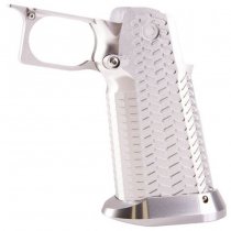 5KU Marui Hi-Capa GBB CNC Aluminum Grip Type 5 - Silver