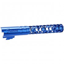 Dr.Black Hi-Capa 5.1 GBB Outer Barrel Type Favos - Blue