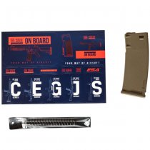 Specna Arms SA-F01 FLEX GATE X-ASR 1.14J AEG - Dual Tone