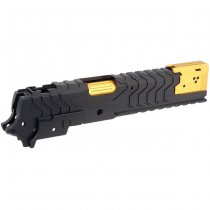 5KU Marui Hi-Capa GBB Slide & Frame Set Matrix Type - Black / Gold