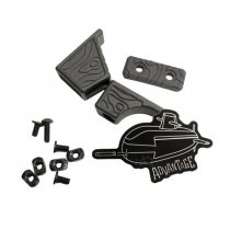 Advantage Airsoft Contour Line Style M-LOK Hand Stop Kit - Black