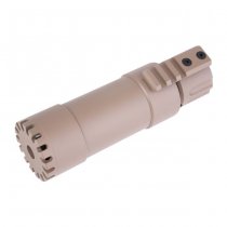 Angry Gun KWA MP9 / KSC TP9 Compact Suppressor Tracer - Dark Earth