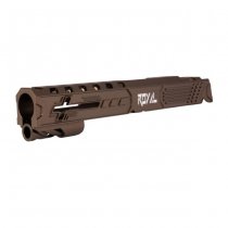 Dr.Black Marui Hi-Capa 5.1 GBB Royal Slide Aluminum - Tan
