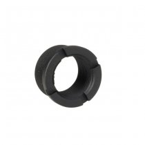 PTS Griffin Armament Resistance 22 Direct Thread Barrel Modular Suppressor Tracer - Black