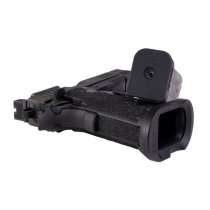 Army Armament Staccato P Comp SOC Gas Blow Back Pistol Stippling Grip - Black