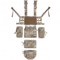 Warrior Laser Cut MCR Modular Chest Rig MK1 Type 2 - Multicam