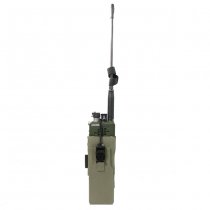 Warrior Laser Cut MBITR/Harris Radio Pouch - Ranger Green