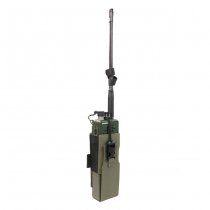 Warrior Laser Cut MBITR/Harris Radio Pouch - Ranger Green
