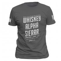 Warrior Whiskey Alpha Sierra WAS T-Shirt - White