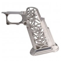 Dr.Black Marui Hi-Capa GBB Aluminum Grip Type A - Silver