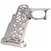 Dr.Black Marui Hi-Capa GBB Aluminum Grip Type A - Silver