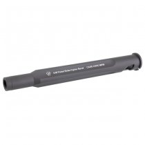 G&P Strike Industries Marui MWS GBBR Fluted Outer Barrel 9.7 Inch - Black