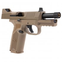 Double Eagle EMG FN Herstal FN 509 Gas Blow Back Pistol - Dark Earth