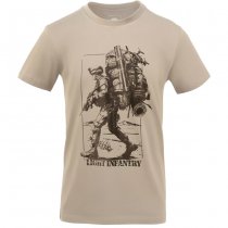 Helikon-Tex T-Shirt Light Infantry - Khaki - S