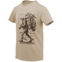 Helikon-Tex T-Shirt Light Infantry - Khaki