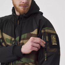 Helikon-Tex Rogue Tactical Hoodie FullZip - Black / ERDL - S