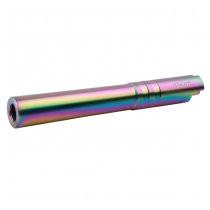 CowCow Marui Hi-Capa 5.1 GBB OB1 SS Threaded Outer Barrel .40 Marking - Rainbow