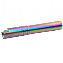 CowCow Marui Hi-Capa 5.1 GBB OB1 SS Threaded Outer Barrel .45 Marking - Rainbow