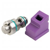 T8 Marui Hi-Capa Magazine GBB Output Valve & 70 Degree Gas Route Seal / Gasket Stainless Steel