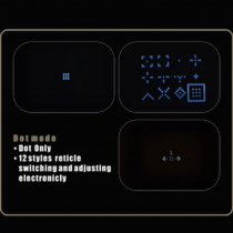 Holy Warrior HWO-SZ1B 3 MOA HUD Sight - Dark Earth
