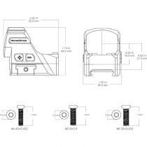 Vector Optics Frenzy 1x24x29 GenII 6 MOA Red Dot